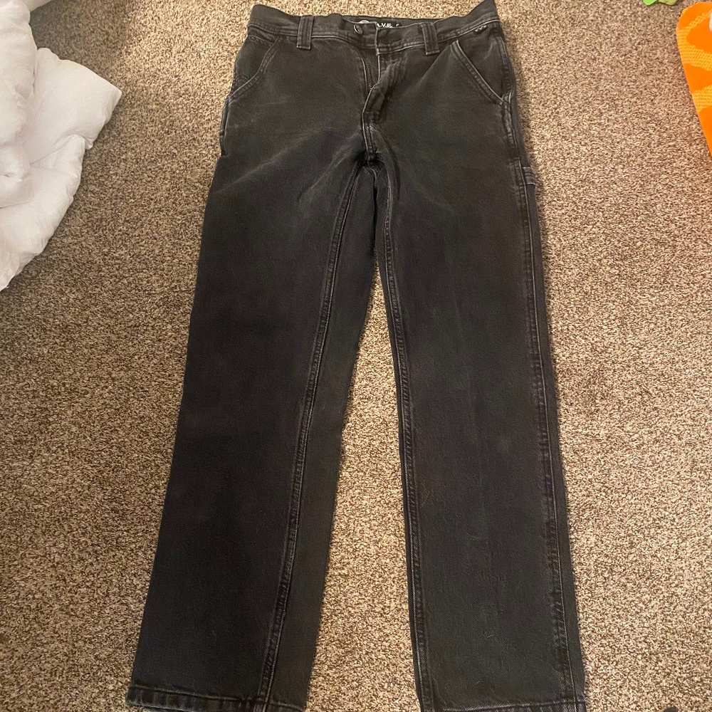 Men’s vans carpenter black jeans size 29 waist